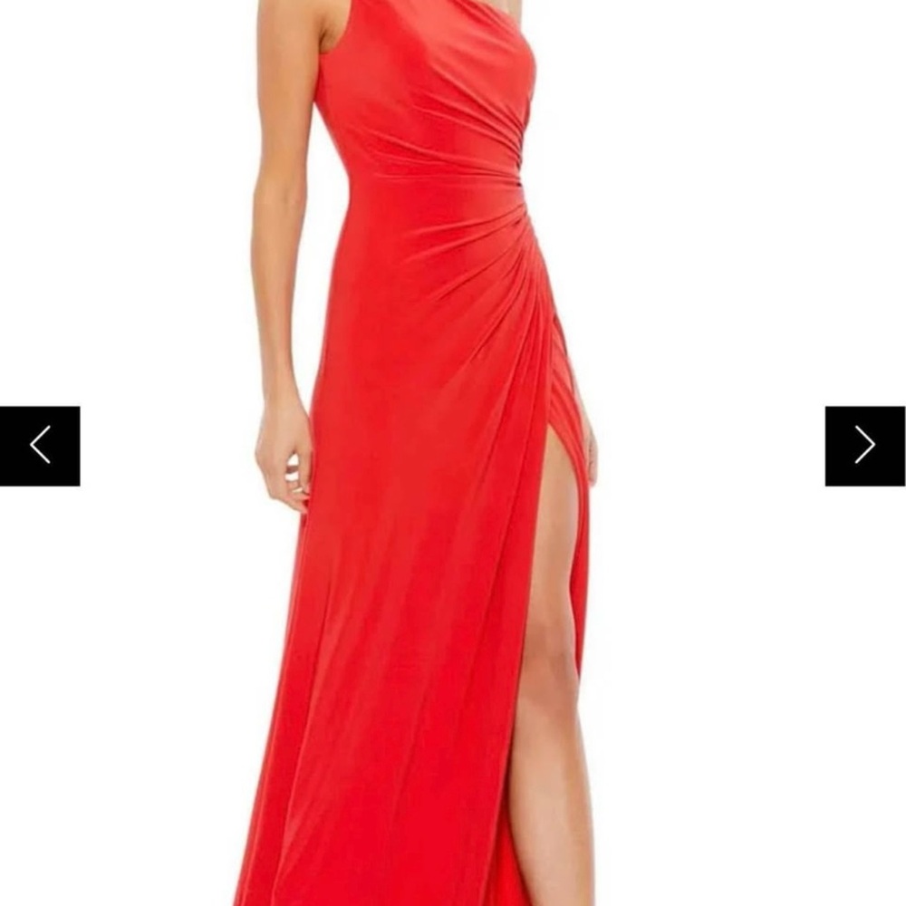 NWT - 26163 - leena For Mac Duggal Sz 16 - Cherry
